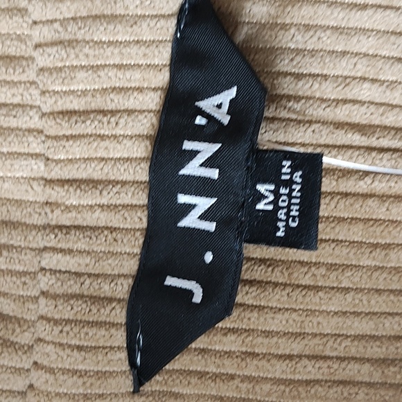 Stylish Tan Corduroy Utility Jacket - Picture 7 of 9